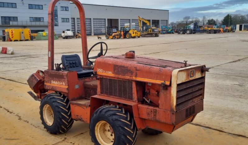 Ditch Witch 350SX Trencher For Auction: Leeds – 22nd, 23rd, 24th & 25th January 25 @ 8:00am full