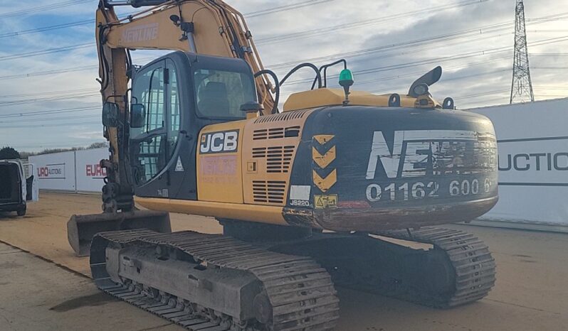 2015 JCB JS220LC 20 Ton+ Excavators For Auction: Leeds – 22nd, 23rd, 24th & 25th January 25 @ 8:00am full