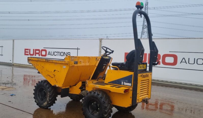 2015 Thwaites 3 Ton Site Dumpers For Auction: Leeds – 22nd, 23rd, 24th & 25th January 25 @ 8:00am full