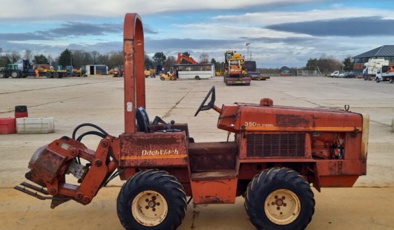 Ditch Witch 350SX Trencher For Auction: Leeds – 22nd, 23rd, 24th & 25th January 25 @ 8:00am full