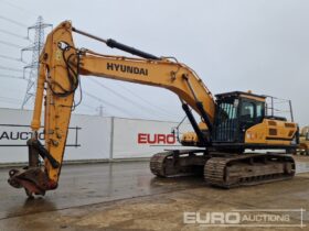 2017 Hyundai HX330L 20 Ton+ Excavators For Auction: Leeds – 22nd, 23rd, 24th & 25th January 25 @ 8:00am