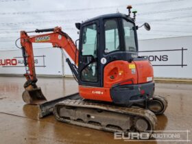 2018 Kubota U48-4 Mini Excavators For Auction: Leeds – 22nd, 23rd, 24th & 25th January 25 @ 8:00am full