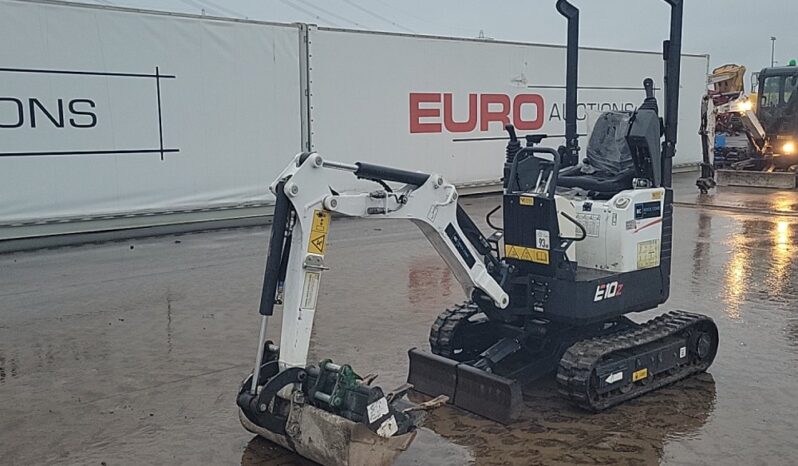 2022 Bobcat E10Z Mini Excavators For Auction: Leeds – 22nd, 23rd, 24th & 25th January 25 @ 8:00am