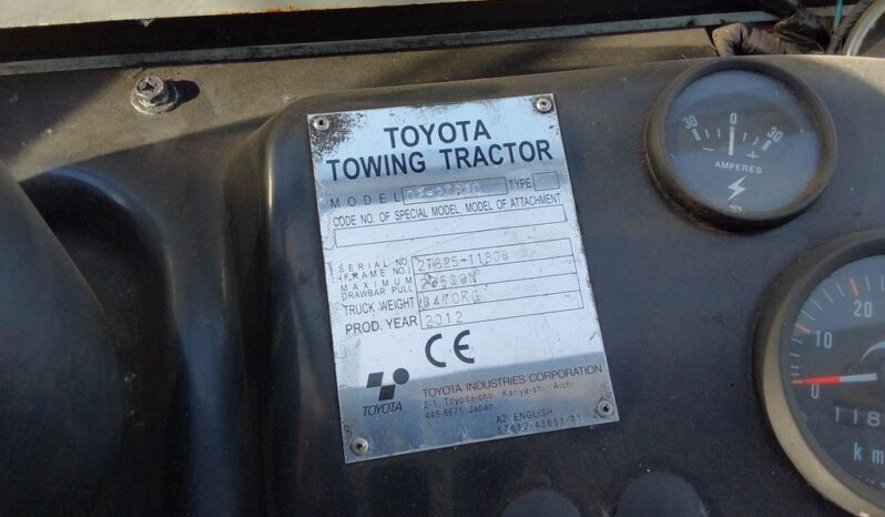 2012 TOYOTA 02-2TG20 TUG For Auction on 2025-02-04 For Auction on 2025-02-04 full