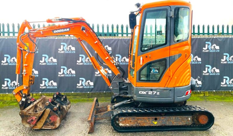 2018 Doosan DX27z Excavator