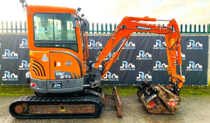 2018 Doosan DX27z Excavator full