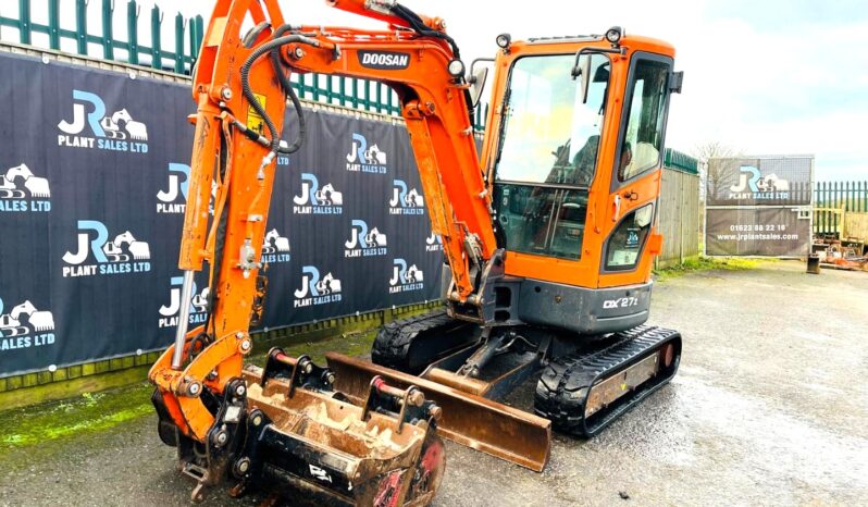 2018 Doosan DX27z Excavator full