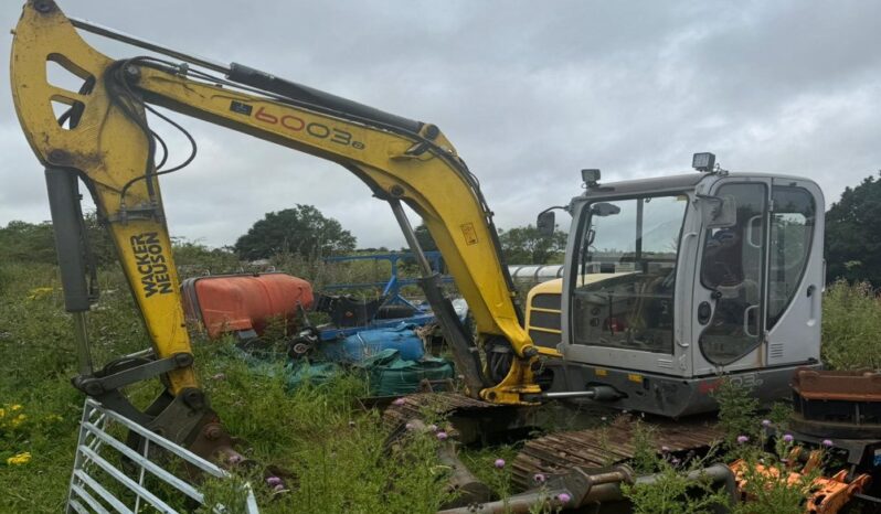 2014 Wacker Neuson 6003 6 Ton+ Excavators For Auction: Leeds – 22nd, 23rd, 24th & 25th January 25 @ 8:00am