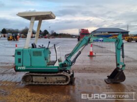 Hanix H15 Mini Excavators For Auction: Leeds – 22nd, 23rd, 24th & 25th January 25 @ 8:00am full