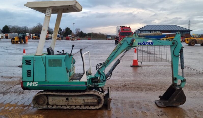 Hanix H15 Mini Excavators For Auction: Leeds – 22nd, 23rd, 24th & 25th January 25 @ 8:00am full