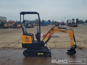 Unused 2024 JPC HT12 Micro Excavators For Auction: Leeds – 22nd, 23rd, 24th & 25th January 25 @ 8:00am full