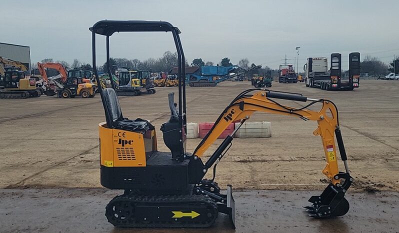 Unused 2024 JPC HT12 Micro Excavators For Auction: Leeds – 22nd, 23rd, 24th & 25th January 25 @ 8:00am full