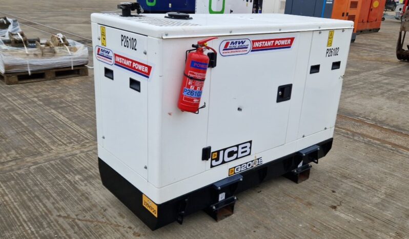 2023 JCB G20QS Generators For Auction: Leeds – 22nd, 23rd, 24th & 25th January 25 @ 8:00am full