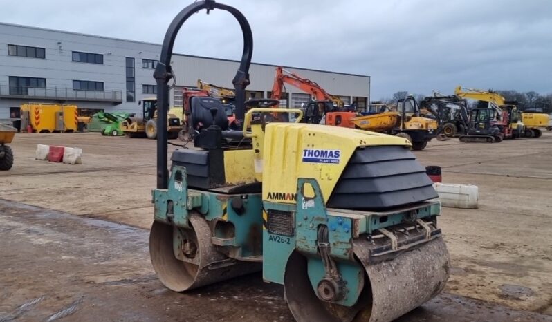 2012 Ammann AV26-2 Rollers For Auction: Leeds – 22nd, 23rd, 24th & 25th January 25 @ 8:00am full