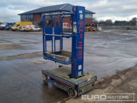 2015 Power Towers Ecolift Manlifts For Auction: Leeds – 22nd, 23rd, 24th & 25th January 25 @ 8:00am full