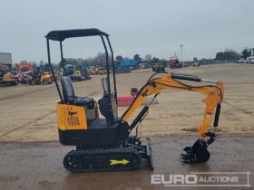 Unused 2024 JPC HT12 Micro Excavators For Auction: Leeds – 22nd, 23rd, 24th & 25th January 25 @ 8:00am full