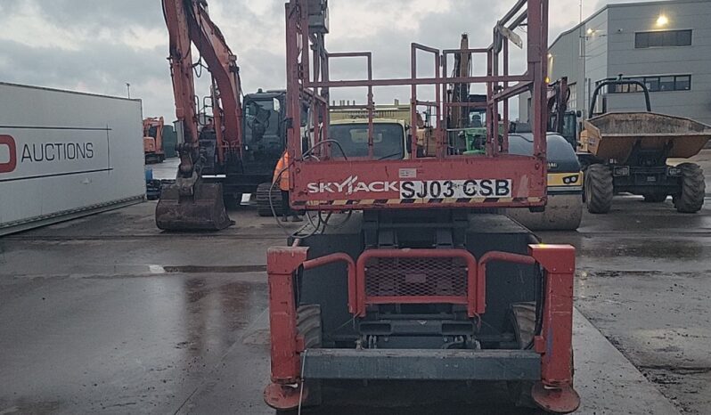 2016 SkyJack SJ6832RTE Manlifts For Auction: Leeds – 22nd, 23rd, 24th & 25th January 25 @ 8:00am full