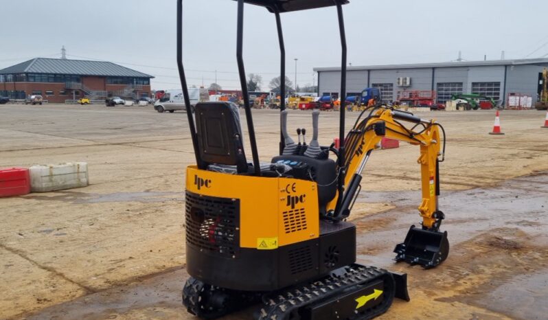 Unused 2024 JPC HT12 Micro Excavators For Auction: Leeds – 22nd, 23rd, 24th & 25th January 25 @ 8:00am full