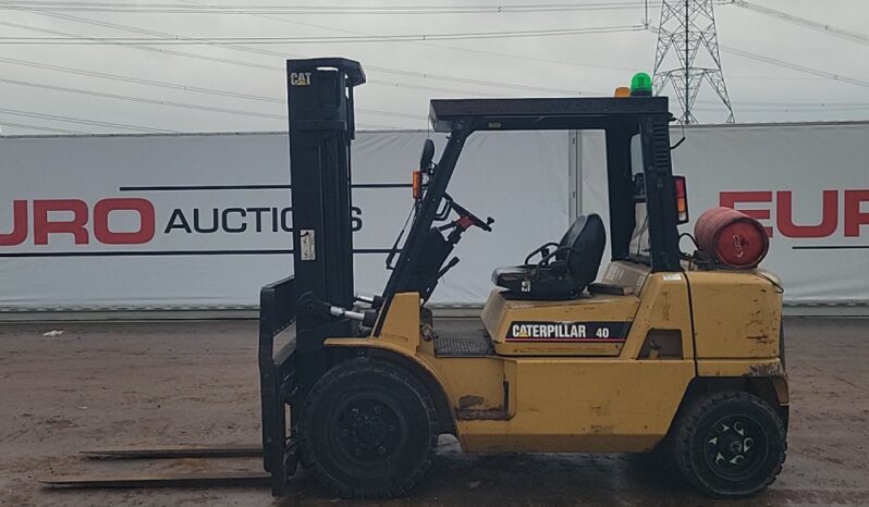 CAT GP40K Forklifts For Auction: Leeds – 22nd, 23rd, 24th & 25th January 25 @ 8:00am full