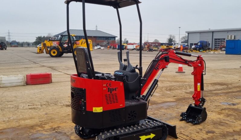 Unused 2024 JPC HT12 Micro Excavators For Auction: Leeds – 22nd, 23rd, 24th & 25th January 25 @ 8:00am full