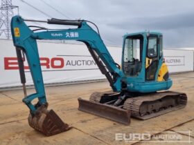 Kubota KX161-3SZ Mini Excavators For Auction: Leeds – 22nd, 23rd, 24th & 25th January 25 @ 8:00am