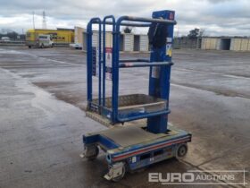 2015 Power Towers Ecolift Manlifts For Auction: Leeds – 22nd, 23rd, 24th & 25th January 25 @ 8:00am