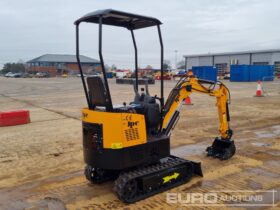 Unused 2024 JPC HT12 Micro Excavators For Auction: Leeds – 22nd, 23rd, 24th & 25th January 25 @ 8:00am full