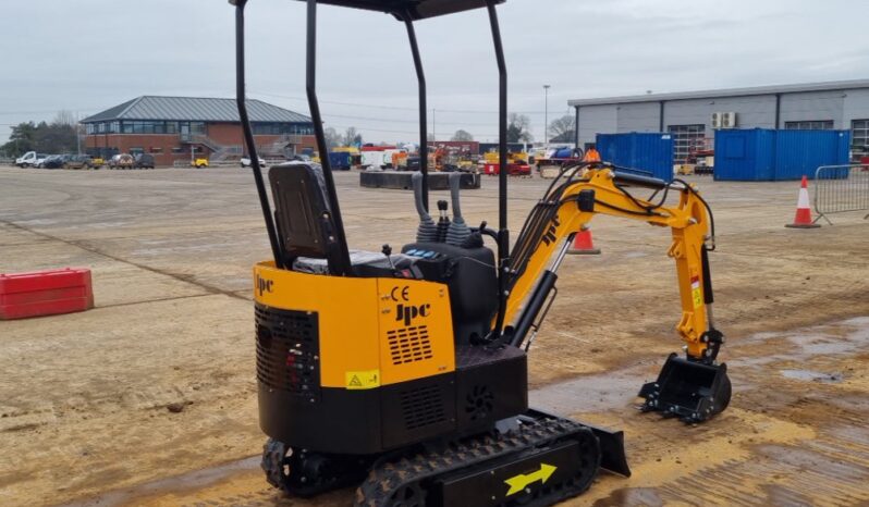 Unused 2024 JPC HT12 Micro Excavators For Auction: Leeds – 22nd, 23rd, 24th & 25th January 25 @ 8:00am full