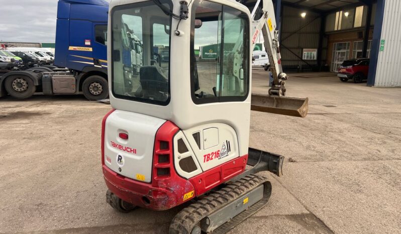 2021 TAKEUCHI TB216 EXCAVATOR For Auction on 2025-02-04 For Auction on 2025-02-04 full