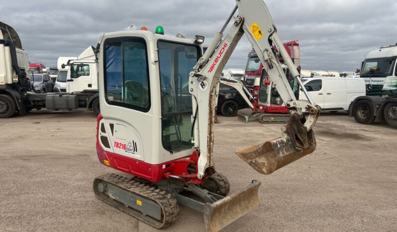 2021 TAKEUCHI TB216 EXCAVATOR For Auction on 2025-02-04 For Auction on 2025-02-04 full