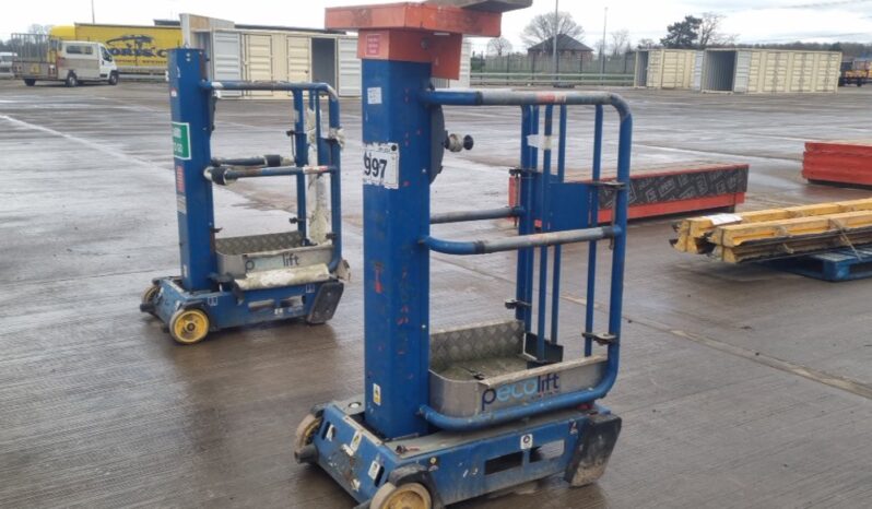 2013 Power Towers Pecolift Manlifts For Auction: Leeds – 22nd, 23rd, 24th & 25th January 25 @ 8:00am full