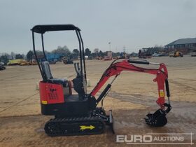 Unused 2024 JPC HT12 Micro Excavators For Auction: Leeds – 22nd, 23rd, 24th & 25th January 25 @ 8:00am full