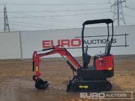 Unused 2024 JPC HT12 Micro Excavators For Auction: Leeds – 22nd, 23rd, 24th & 25th January 25 @ 8:00am full