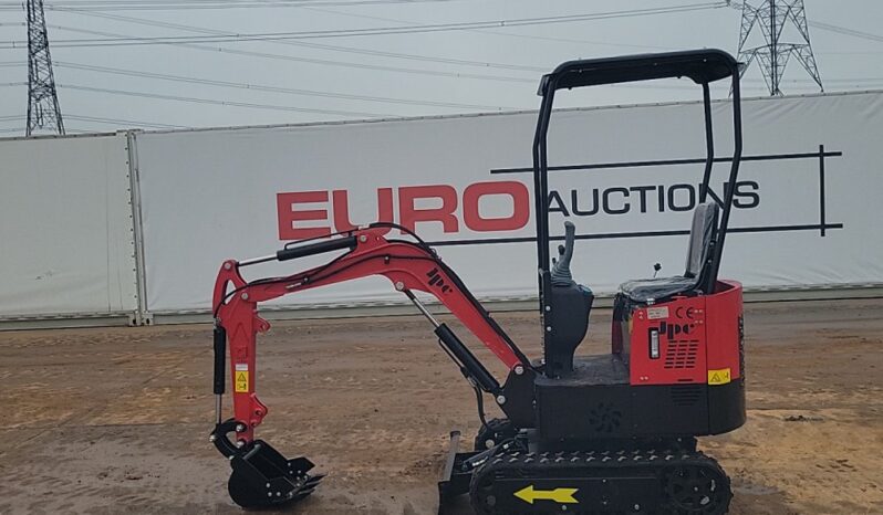 Unused 2024 JPC HT12 Micro Excavators For Auction: Leeds – 22nd, 23rd, 24th & 25th January 25 @ 8:00am full