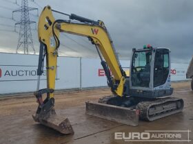 2018 Wacker Neuson EZ80 6 Ton+ Excavators For Auction: Leeds – 22nd, 23rd, 24th & 25th January 25 @ 8:00am