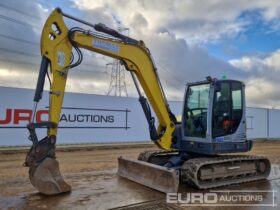 2018 Wacker Neuson EZ80 6 Ton+ Excavators For Auction: Leeds – 22nd, 23rd, 24th & 25th January 25 @ 8:00am