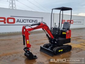 Unused 2024 JPC HT12 Micro Excavators For Auction: Leeds – 22nd, 23rd, 24th & 25th January 25 @ 8:00am