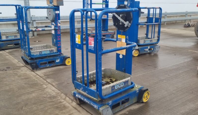 2014 Power Towers Pecolift Manlifts For Auction: Leeds – 22nd, 23rd, 24th & 25th January 25 @ 8:00am