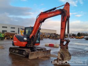 2014 Kubota KX080-4 6 Ton+ Excavators For Auction: Leeds – 22nd, 23rd, 24th & 25th January 25 @ 8:00am full