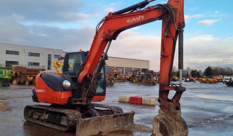 2014 Kubota KX080-4 6 Ton+ Excavators For Auction: Leeds – 22nd, 23rd, 24th & 25th January 25 @ 8:00am full