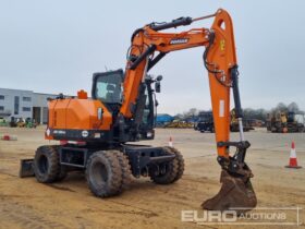 2023 Doosan DX100W-7 Wheeled Excavators For Auction: Leeds – 22nd, 23rd, 24th & 25th January 25 @ 8:00am full