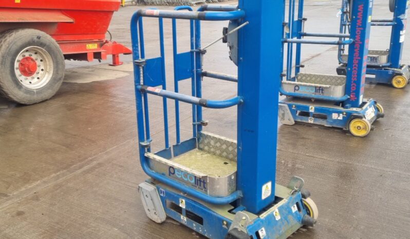 2013 Power Towers Pecolift Manlifts For Auction: Leeds – 22nd, 23rd, 24th & 25th January 25 @ 8:00am