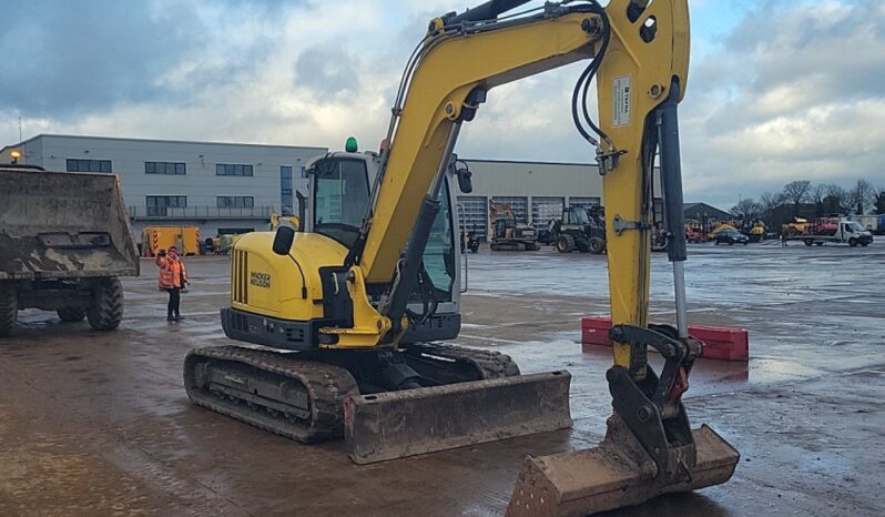 2018 Wacker Neuson EZ80 6 Ton+ Excavators For Auction: Leeds – 22nd, 23rd, 24th & 25th January 25 @ 8:00am full