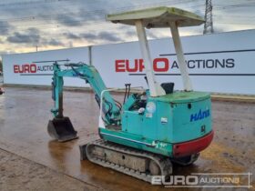 Hanix H15 Mini Excavators For Auction: Leeds – 22nd, 23rd, 24th & 25th January 25 @ 8:00am full