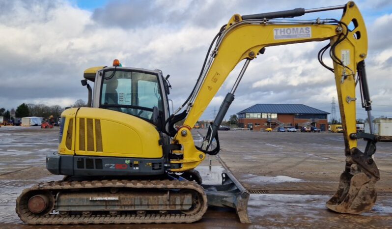 2018 Wacker Neuson EZ80 6 Ton+ Excavators For Auction: Leeds – 22nd, 23rd, 24th & 25th January 25 @ 8:00am full