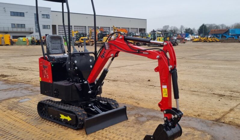 Unused 2024 JPC HT12 Micro Excavators For Auction: Leeds – 22nd, 23rd, 24th & 25th January 25 @ 8:00am full