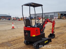 Unused 2024 JPC HT12 Micro Excavators For Auction: Leeds – 22nd, 23rd, 24th & 25th January 25 @ 8:00am full