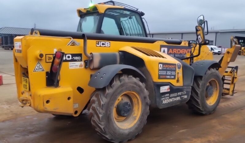 2018 JCB 540-180 Hi Viz Telehandlers For Auction: Leeds – 22nd, 23rd, 24th & 25th January 25 @ 8:00am full