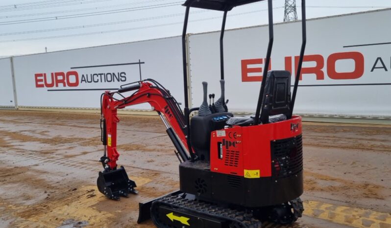 Unused 2024 JPC HT12 Micro Excavators For Auction: Leeds – 22nd, 23rd, 24th & 25th January 25 @ 8:00am full