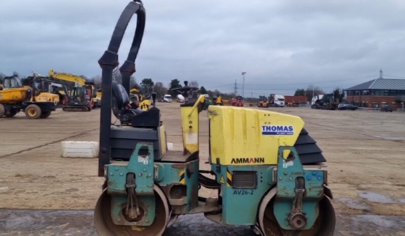 2012 Ammann AV26-2 Rollers For Auction: Leeds – 22nd, 23rd, 24th & 25th January 25 @ 8:00am full